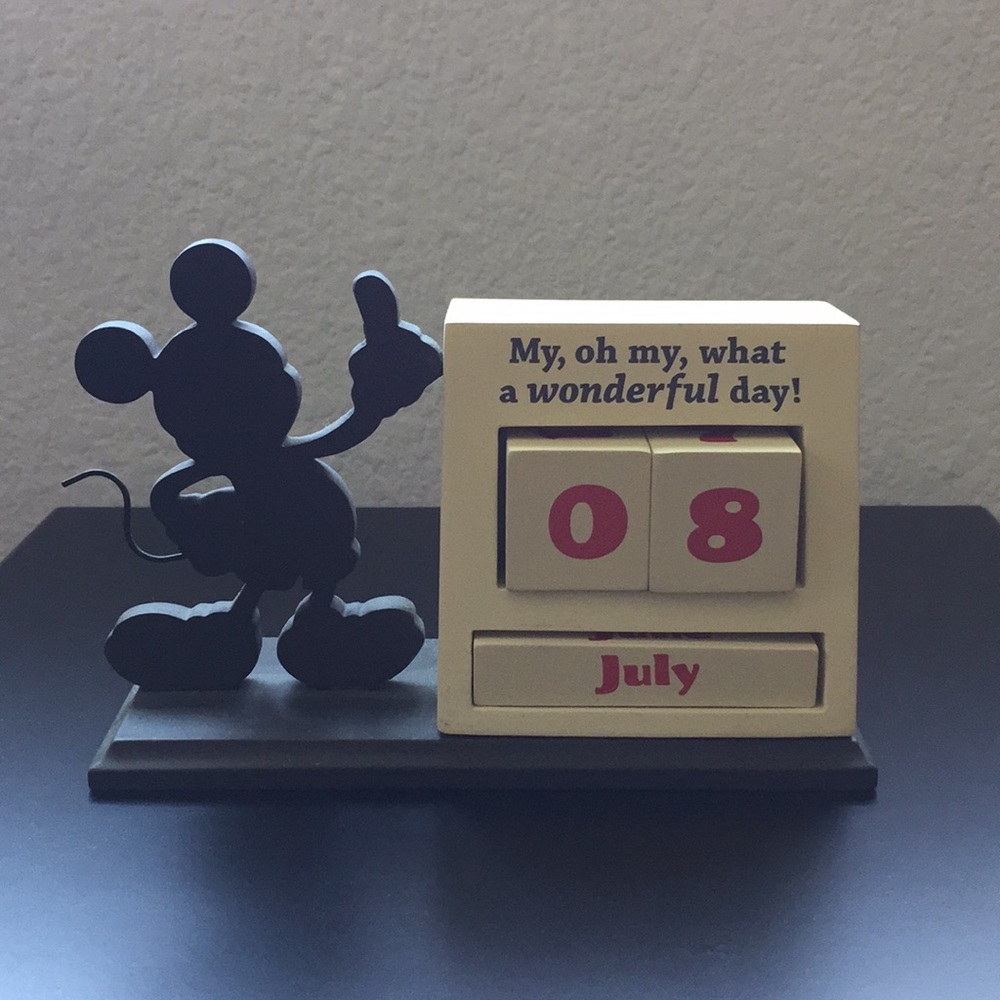 Disney Calendar Figurine